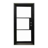 2/8x6/8 Wrought Iron Prehung Front Door