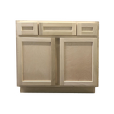 36 in. Sink Bathroom Vanity Cabinet in Unfinished Poplar | Shaker Style