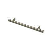 6-1/4 in Round Cabinet Pull in Satin Nickel