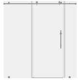 ULTRA-C 68-72 W x 76 H Sliding Shower Door in Brushed Nickel