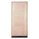 3/0x6/8 Exterior Mahogany Door 7 panel