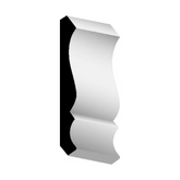 Woodgrain Millwork WM 47 Primed MDF Crown Molding 9/16 in. x 4-5/8 in. x 16 ft.