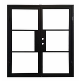 5/0x6/8 French Exterior Wrought Iron Prehung Door
