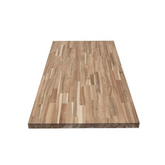 Unfinished Acacia 74 in. L x 39 in. D x 1.5 in. T Butcher Block Countertop