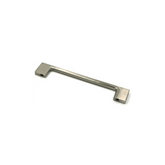 5 in Flat Cabinet Pull in Satin Nickel