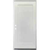32 in. x 80 in. 1 Panel Primed 20 Min. Fire-Rated House-to-Garage Single Prehung Interior Door