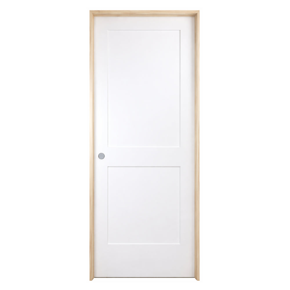White 2-Panel Shaker Door 28