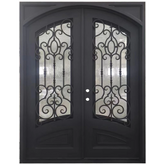 Cielo 6/0x8/0 Wrought Prehung Iron Exterior Door