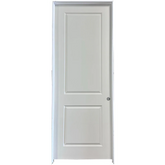 36 in. x 96 in. 1 Panel Primed 20 Min. Fire-Rated House-to-Garage Single Prehung Door