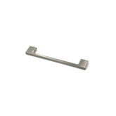 5 in Flat Cabinet Pull in Satin Nickel