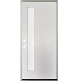 1-LITE OFFSITE, ACID ETCH FIBERGLASS DOOR UNFINISHED WHITE - AAADistributor.com