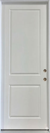 36 in. x 96 in. 2 Panel Primed 20 Min. Fire-Rated House-to-Garage Single Prehung Door