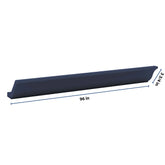 J&K Naval B7 96" W Large Crown Molding with Base