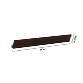 J&K Java Coffee S1 96" W Large Cove Molding with Base