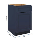 J&K Naval B7 Single Door Standard Base Cabinet - 21" W