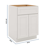 J&K Pure B5 Double Door Standard Base Cab - 24" W