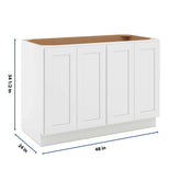 cnc-luxor-5-piece-white-48-w-full-height-four-door-base-cabinet-w-4-pullout-shelf
