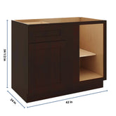 J&K Java Coffee S1 Base Blind Corner - 42" W