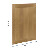 J&K Butterscotch B8 Dummy Door Panel 21" W