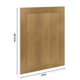 J&K Butterscotch B8 Dummy Door Panel 24" W