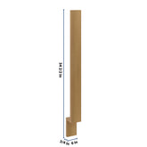 J&K Butterscotch B8 Base Filler 3" W x 34 1/2" H