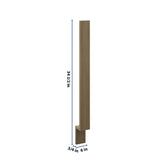J&K Hazel H8 Base Filler 3" W x 34 1/2" H