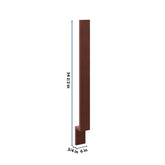 J&K Mahogany J5 Base Filler 3" W x 34 1/2" H