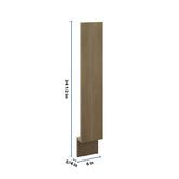 J&K Hazel H8 Base Filler 6" W x 34 1/2" H