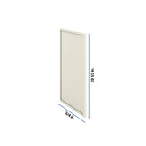 Modernform Cabinet Slim Dove White 3/4" W X 29 1/2" X 20 1/2" D Base Decorative Panel