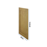 Modernform Cabinet Natural Shaker 3/4" W X 29 1/2" X 20 1/2" D Base Decorative Panel