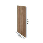Modernform Cabinet Walnut 3/4" W X 34 1/2" H 21 3/4" D Base End Panel