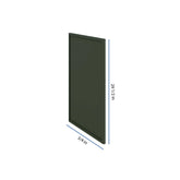 Modernform Cabinet Slim Sage Green 3/4" W X 29 1/2" X 23 1/2" D Base Decorative Panel
