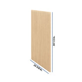 Modernform Cabinet Natural Oak 3/4" W X 34 1/2" H 25 5/8" D Base End Panel