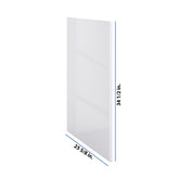 Modernform Cabinet Gloss White 3/4" W X 34 1/2" H 25 5/8" D Base End Panel