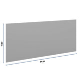 J&K Castle Grey S5 BP9642 - Finished Skin Panel (Short Grain) 96" W x 42" H