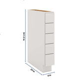 J&K Pure B5 Spice Drawer Base - 6" W