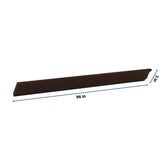 J&K Java Coffee S1 96" W 10-4 1/4 Crown Molding