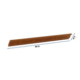J&K Mocha Glazed K10 96" W 10-4 1/4 Crown Molding