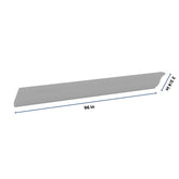 J&K Castle Grey S5 96" W Large Crown Molding