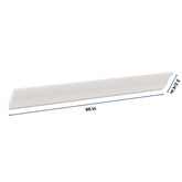 J&K Pure B5 96" W Large Crown Molding
