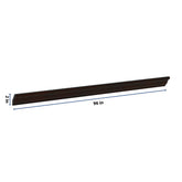 J&K Espresso K8 96" W Crown Molding