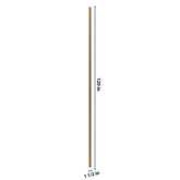 J&K Butterscotch B8 Tall Filler 1 1/2" W x 120" H