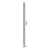 J&K Espresso K8 Tall Filler 1 1/2" W x 120" H