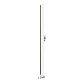 J&K Hazel H8 Tall Filler 1 1/2" W x 120" H