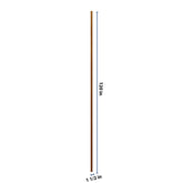 J&K Mocha Glazed K10 Tall Filler 1 1/2" W x 120" H