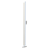 J&K Pebble B6 Tall Filler 1 1/2" W x 120" H