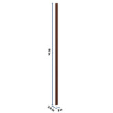 J&K Mahogany J5 Tall Filler 3" W x 120" H