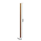 J&K Mocha Glazed K10 Tall Filler 4" W x 120" H