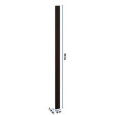 J&K Espresso K8 Tall Filler 6" W x 120" H