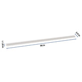 J&K Pure B5 96" W Chair Rail Molding